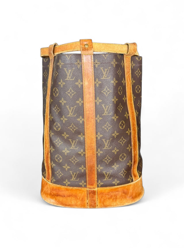 Louis Vuitton Randonnee PM Rucksack Tasche Monogram Braun