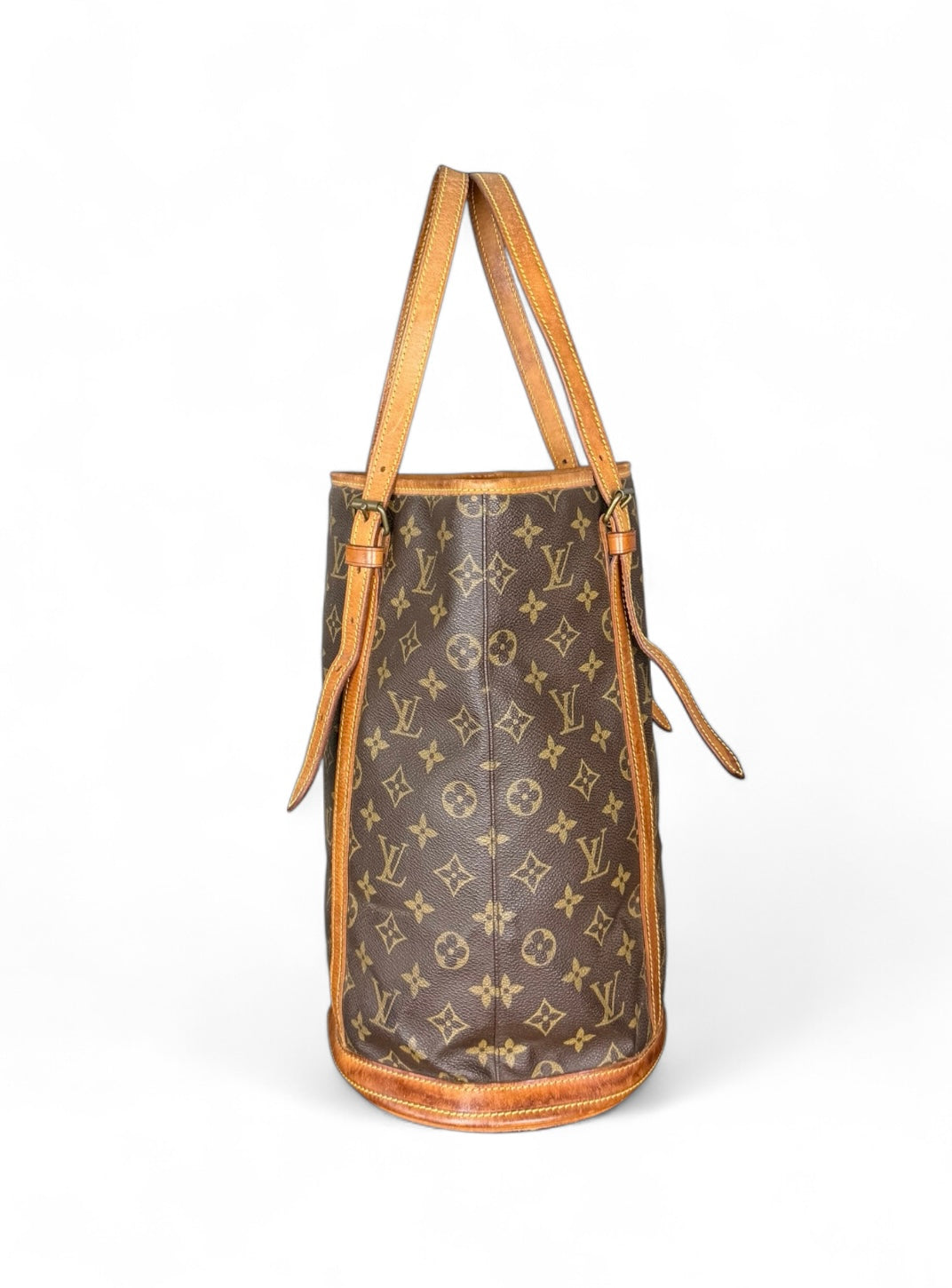 Louis Vuitton Bucket GM Handtasche Shopper Monogram Braun