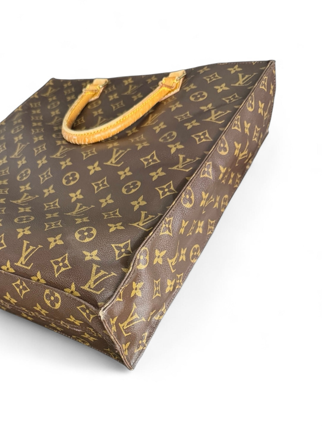 Louis Vuitton Sac Plat Handtasche Tote Bag Shopper Monogram Braun