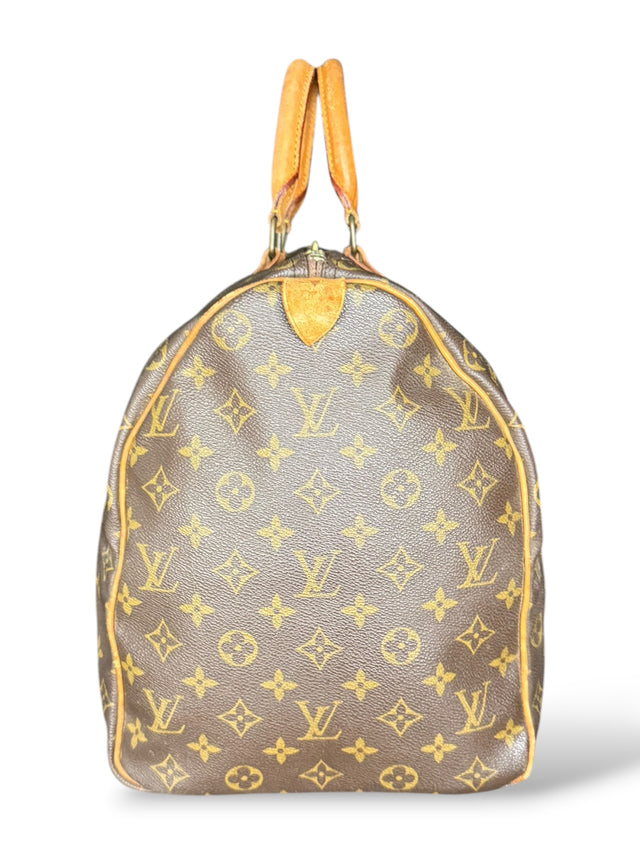 Louis Vuitton Keepall 50 Reisetasche Weekender Tasche Monogram Braun
