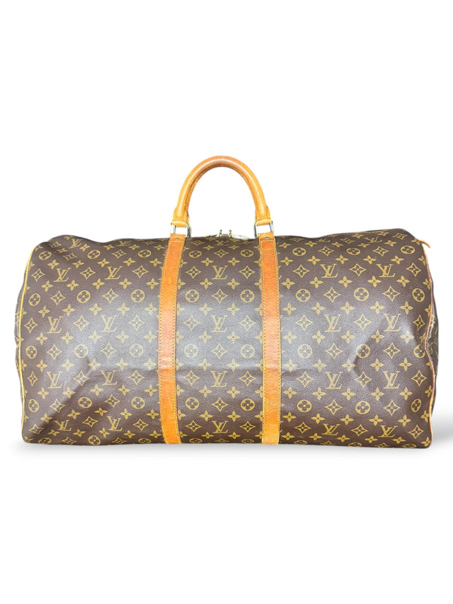 Louis Vuitton Keepall 60 Reisetasche Weekender Tasche Monogram Braun