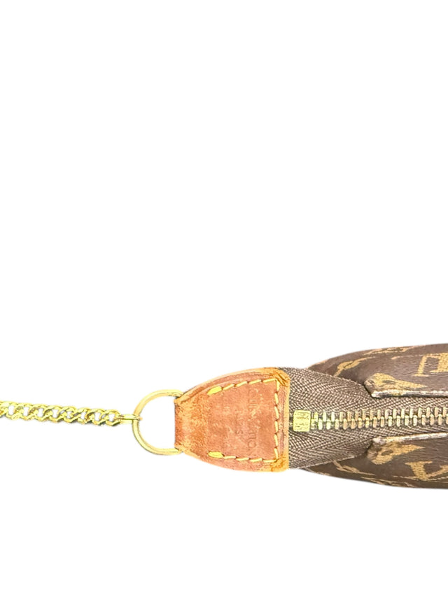 Louis Vuitton Pochette Accessoires Handtasche Monogram Braun