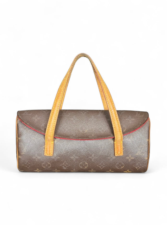 Louis Vuitton Sonatine Handtasche Clutch Pochette Monogram Braun