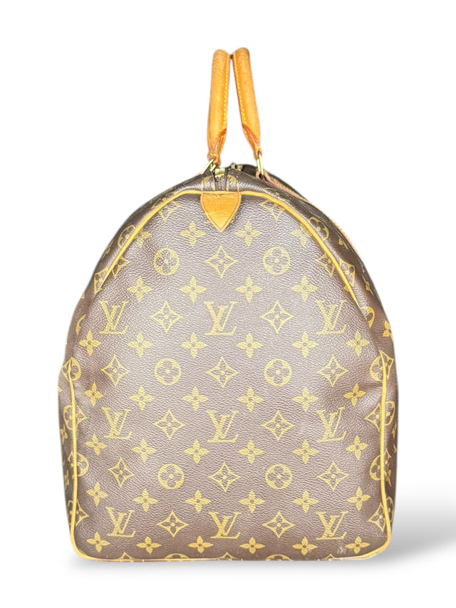 Louis Vuitton Keepall 55 Reisetasche Weekender Tasche Monogram Braun