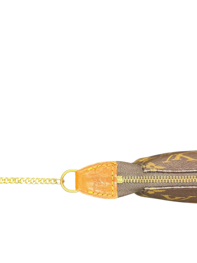 Louis Vuitton Pochette Accessoires Handtasche Monogram Braun