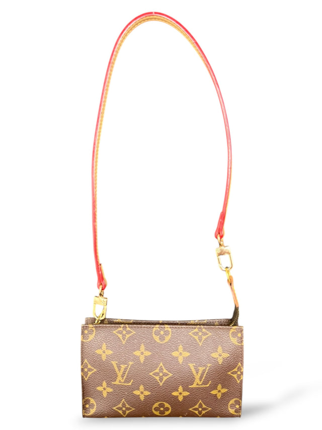 Louis Vuitton Baguette Pochette Accessoires Handtasche Monogram Braun