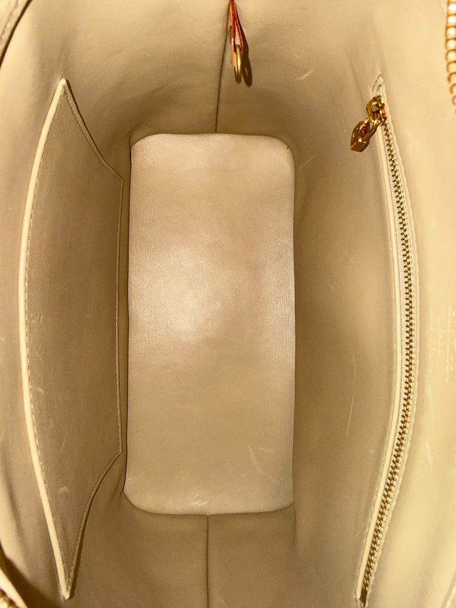 Louis Vuitton Houston Handtasche Vernis Monogram Gelb