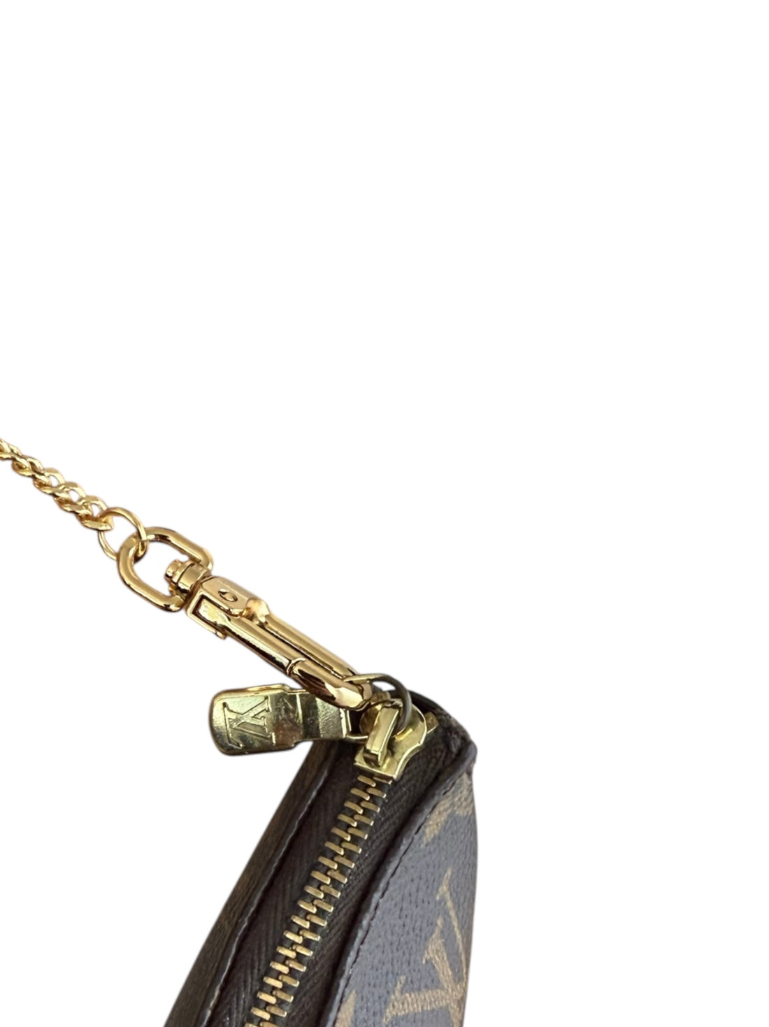 Louis Vuitton Pochette Accessoires Handtasche Monogram Braun