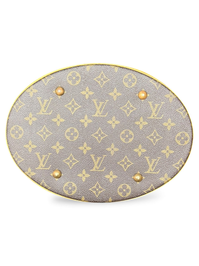 Louis Vuitton Bucket GM Handtasche Shopper Monogram Braun