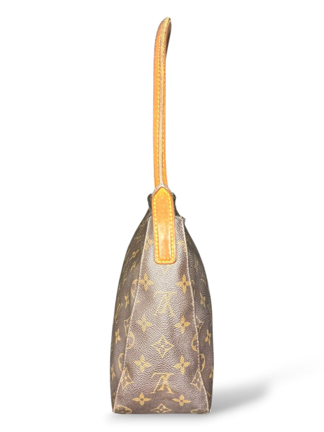 Louis Vuitton Mini Looping MM Handtasche Monogram Braun