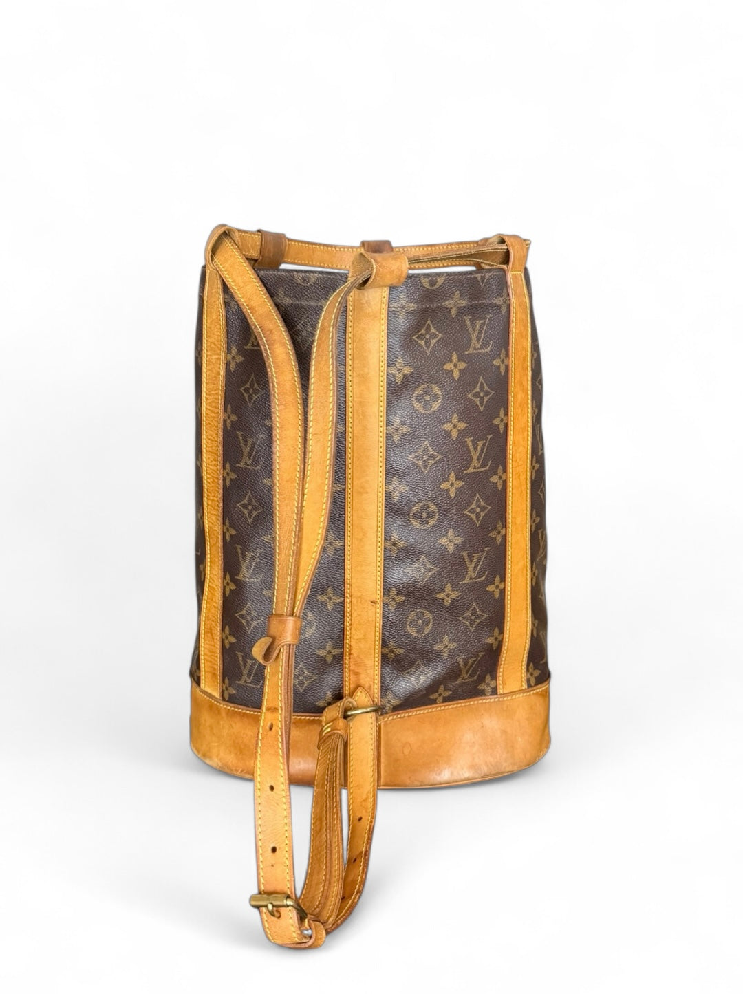 Louis Vuitton Randonnee PM Rucksack Tasche Monogram Braun