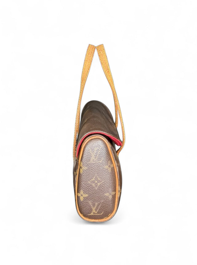 Louis Vuitton Sonatine Handtasche Clutch Pochette Monogram Braun