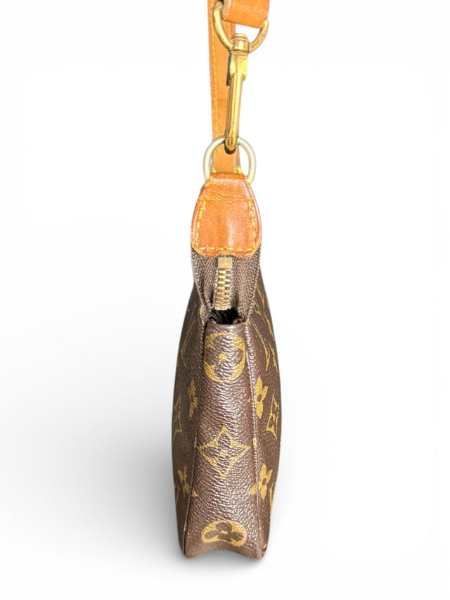 Louis Vuitton Pochette Accessoires Handtasche Monogram Braun