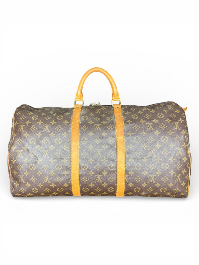 Louis Vuitton Keepall 55 Reisetasche Weekender Tasche Monogram Braun