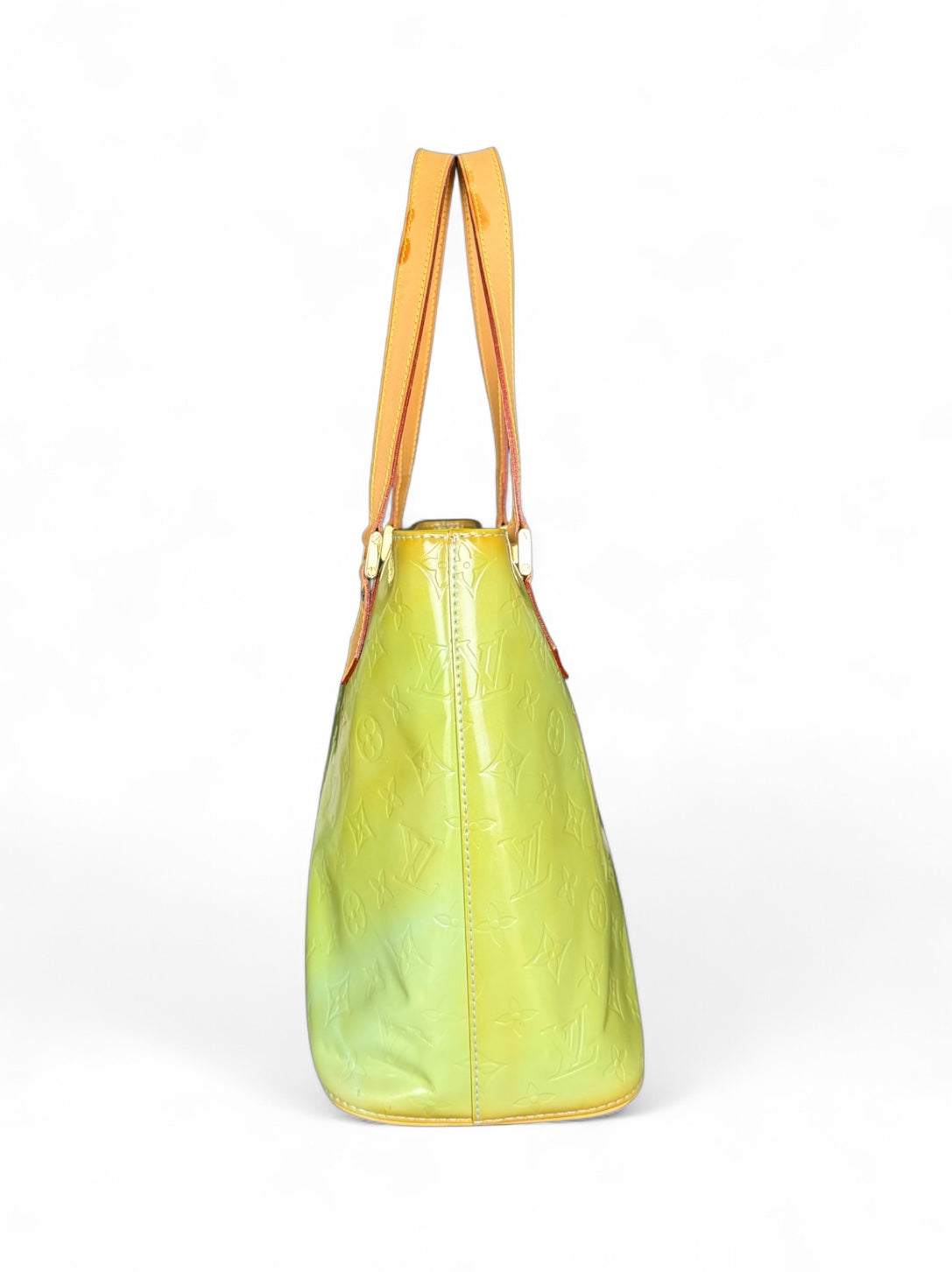 Louis Vuitton Houston Handtasche Vernis Monogram Grün