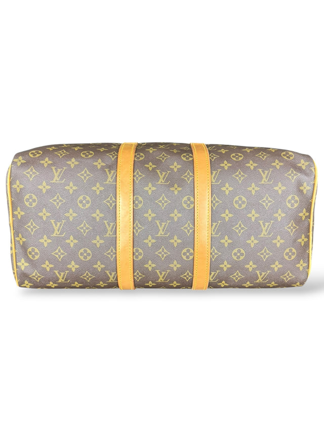 Louis Vuitton Keepall 45 Reisetasche Weekender Tasche Monogram Braun