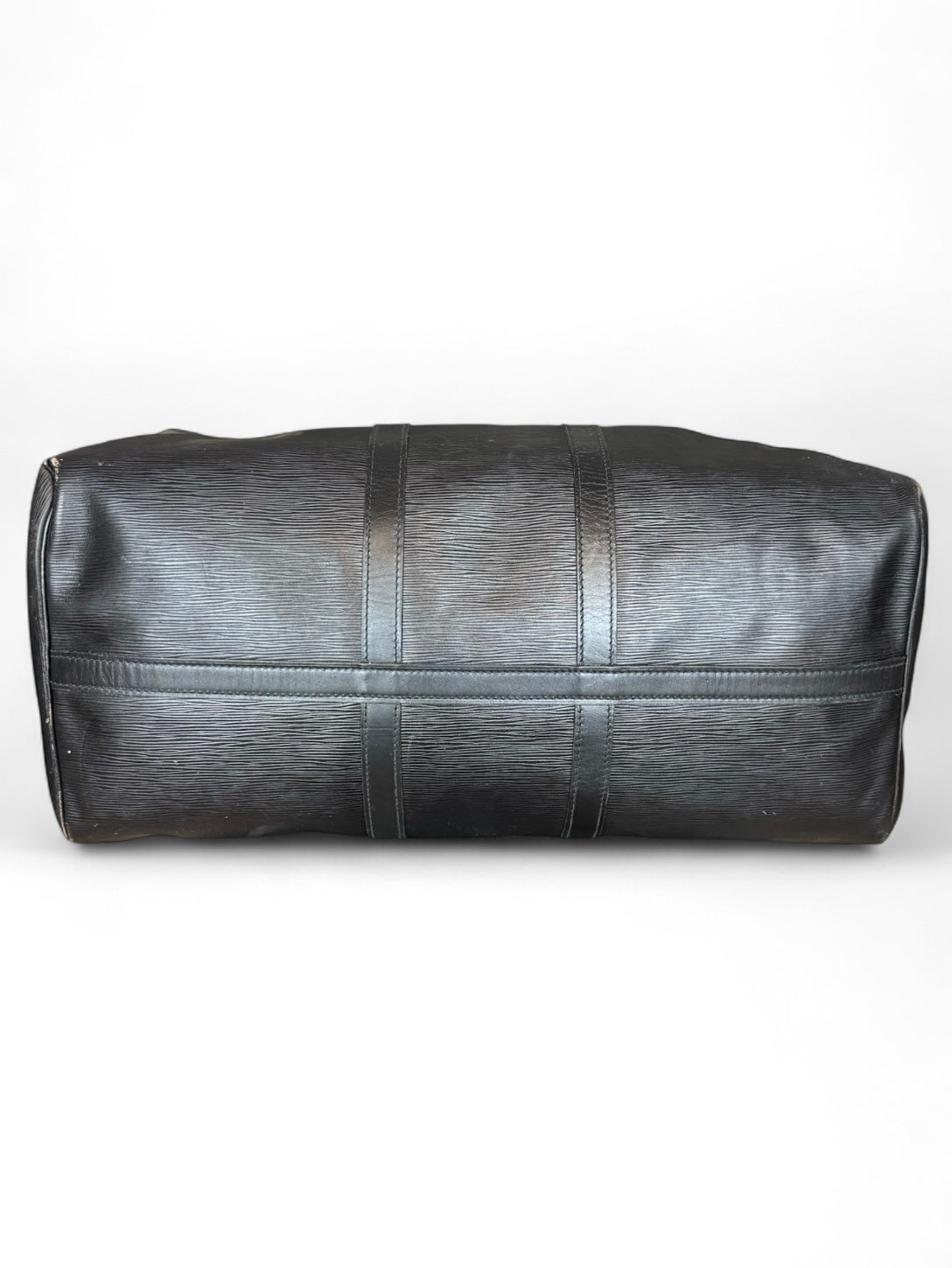 Louis Vuitton Keepall 55 Reisetasche Weekender Tasche Epi Leder Schwarz