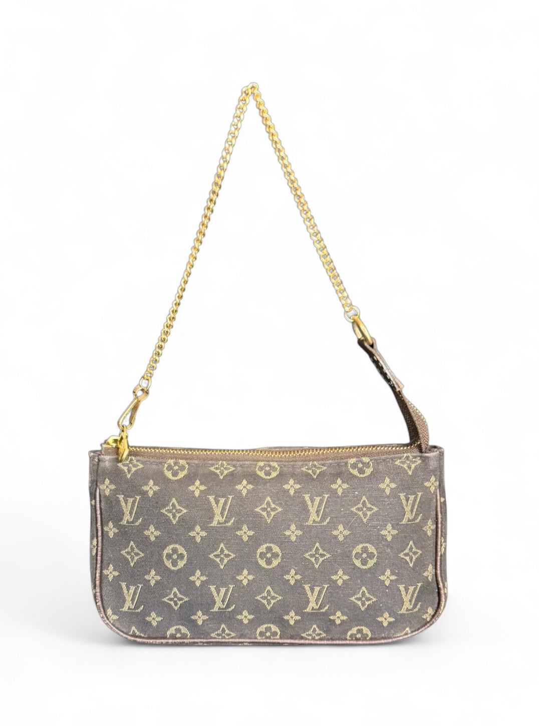 Louis Vuitton Pochette Accessoires Handtasche Monogram Denim