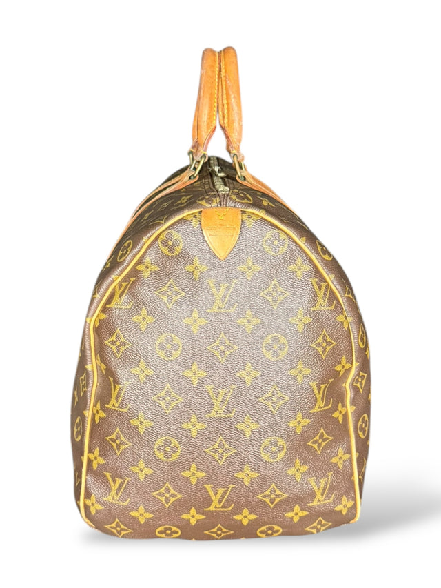 Louis Vuitton Keepall 50 Reisetasche Weekender Tasche Monogram Braun