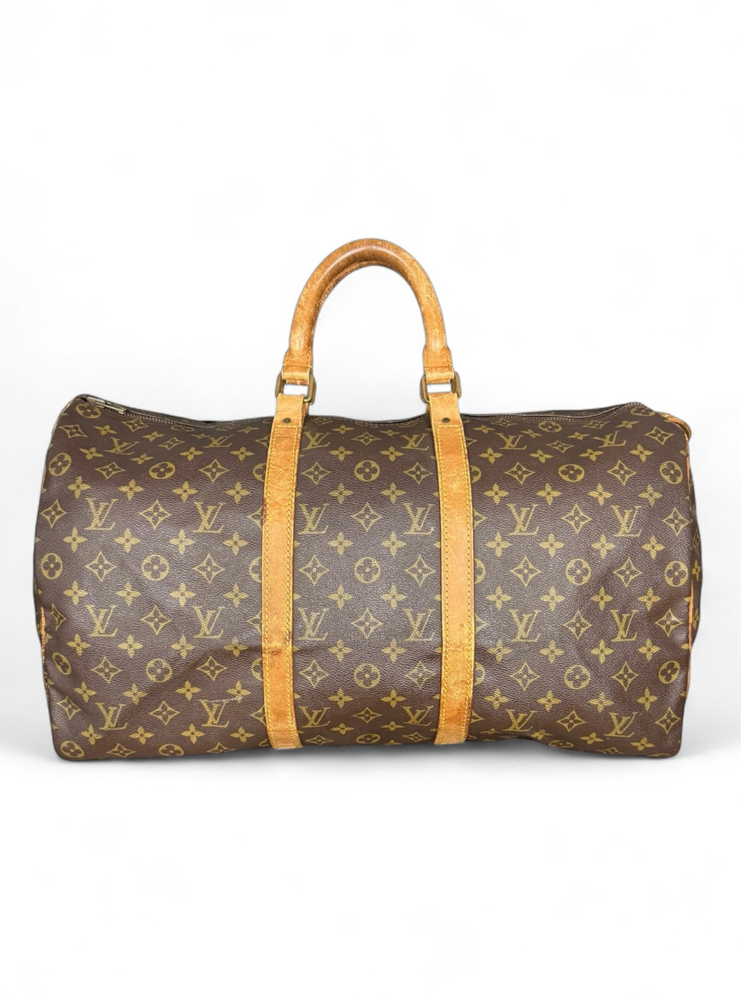 Louis Vuitton Keepall 50 Reisetasche Weekender Tasche Monogram Braun