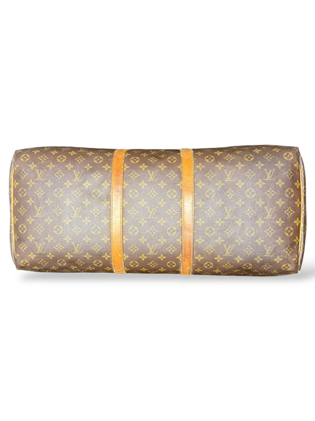 Louis Vuitton Keepall 60 Reisetasche Weekender Tasche Monogram Braun