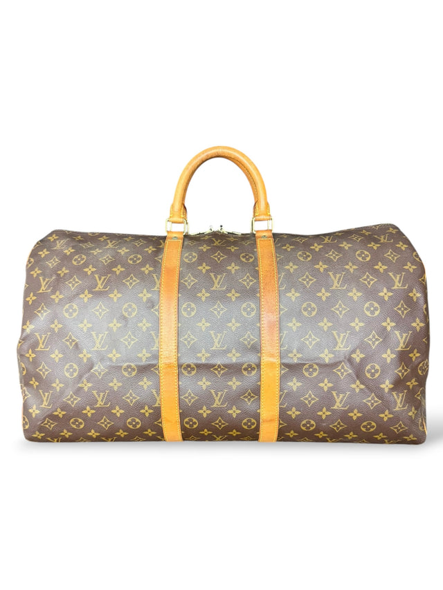 Louis Vuitton Keepall 55 Reisetasche Weekender Tasche Monogram Braun