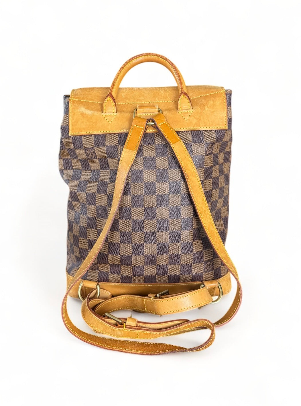 Louis Vuitton Arlequin Rucksack Tasche Damier Ebene