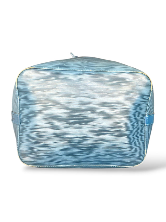 Louis Vuitton Sac Noe Petit Handtasche Epi Leder Blau