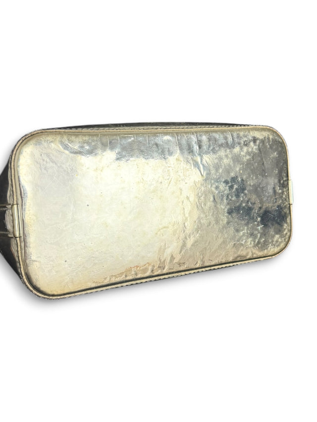 Louis Vuitton Lockit Mirror Miroir Monogram Silber Handtasche