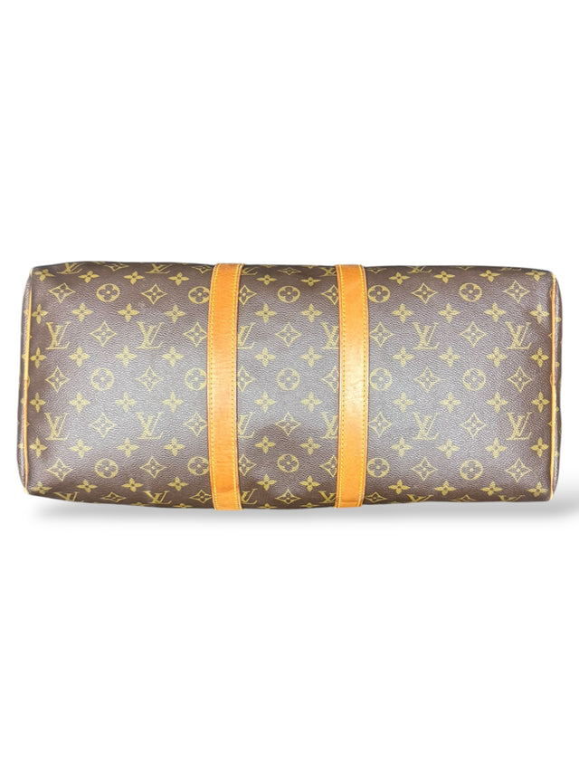 Louis Vuitton Keepall 45 Reisetasche Weekender Tasche Monogram Braun