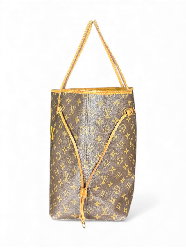 Louis Vuitton Neverfull GM Handtasche Shopper Monogram Braun Mimosa