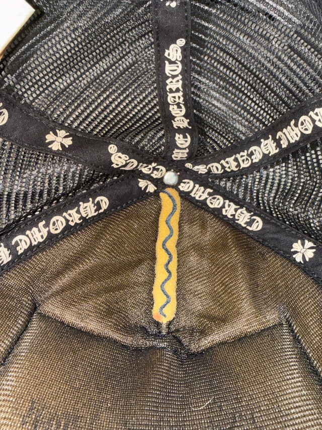 Chrome Hearts Trucker Cap Schwarz Weiß