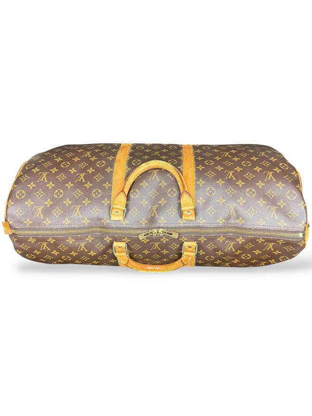 Louis Vuitton Keepall 60 Reisetasche Weekender Tasche Monogram Braun