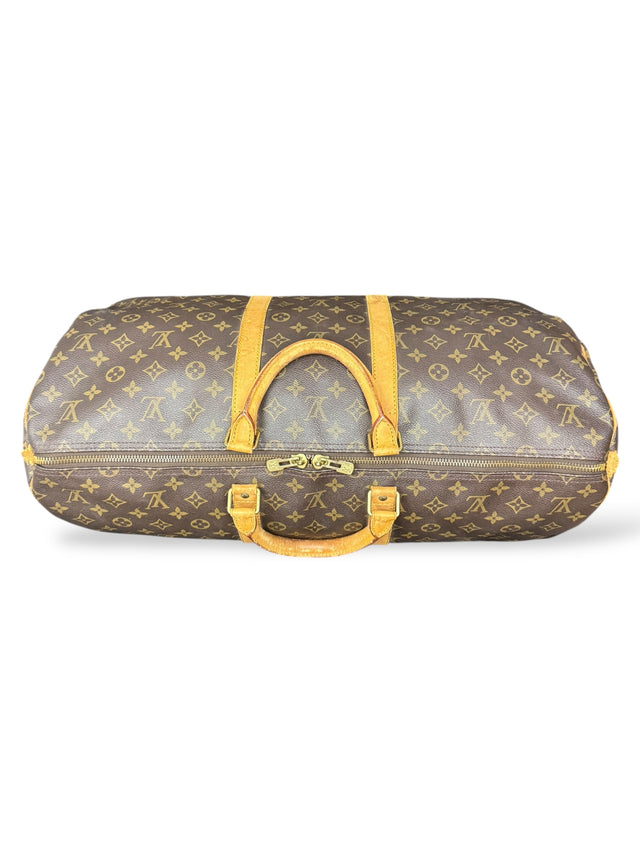 Louis Vuitton Keepall 55 Reisetasche Weekender Tasche Monogram Braun
