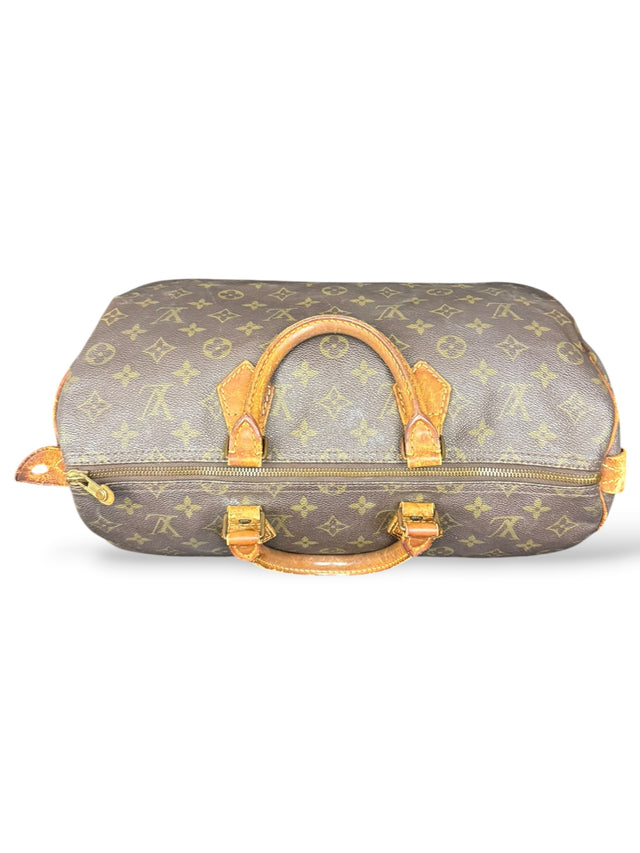 Louis Vuitton Speedy 35 Handtasche Monogram Braun