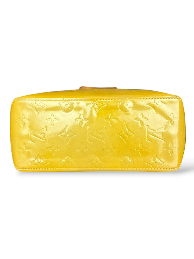 Louis Vuitton Reade PM Handtasche Vernis Monogram Gelb