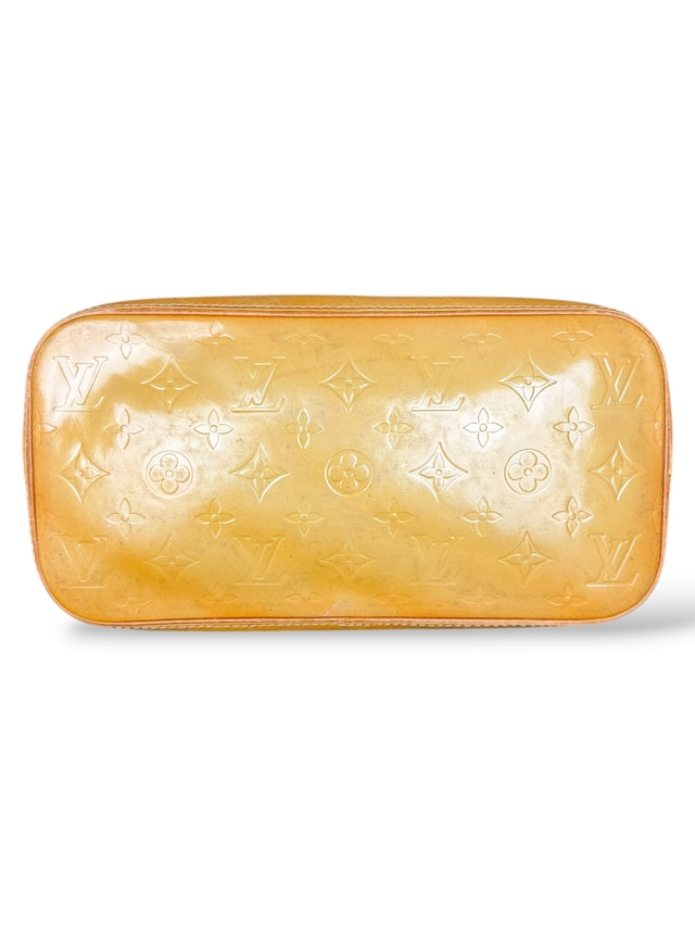 Louis Vuitton Houston Handtasche Vernis Monogram Gelb