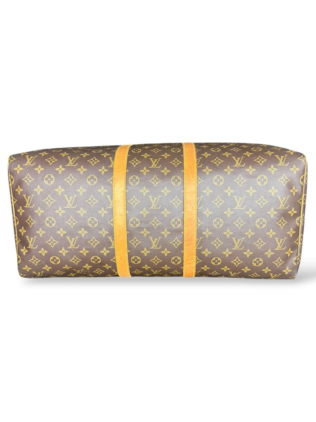 Louis Vuitton Keepall 55 Reisetasche Weekender Tasche Monogram Braun