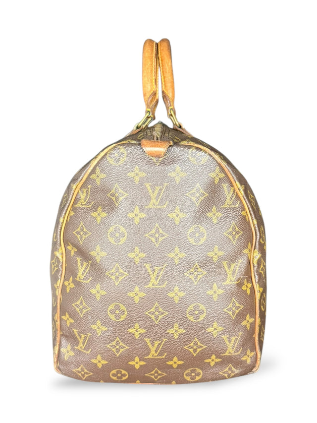 Louis Vuitton Keepall 50 Reisetasche Weekender Tasche Monogram Braun