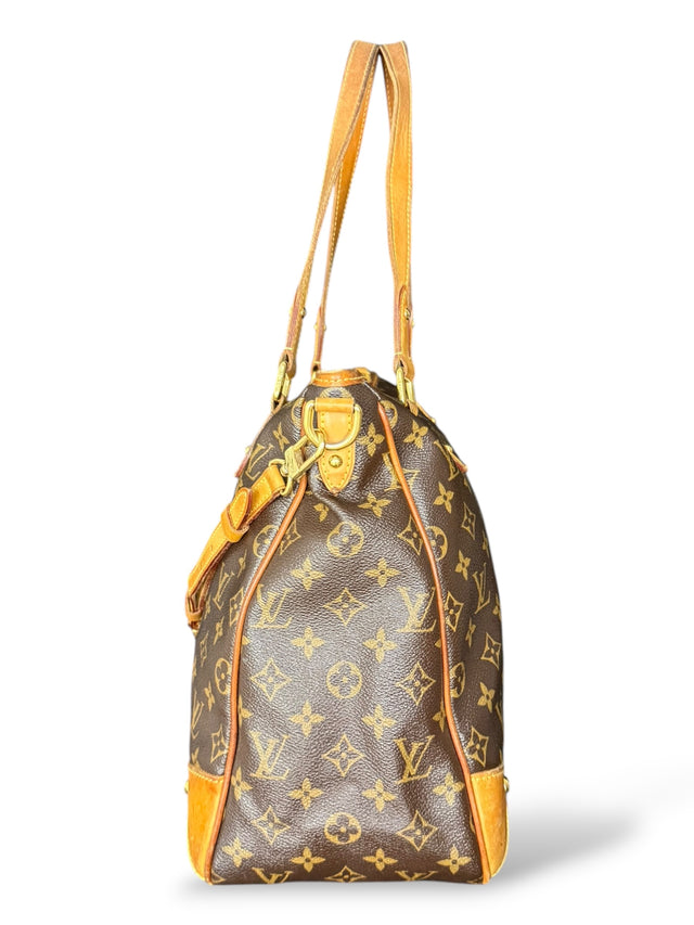Louis Vuitton Estrela MM Handtasche Crossbody Monogram Braun