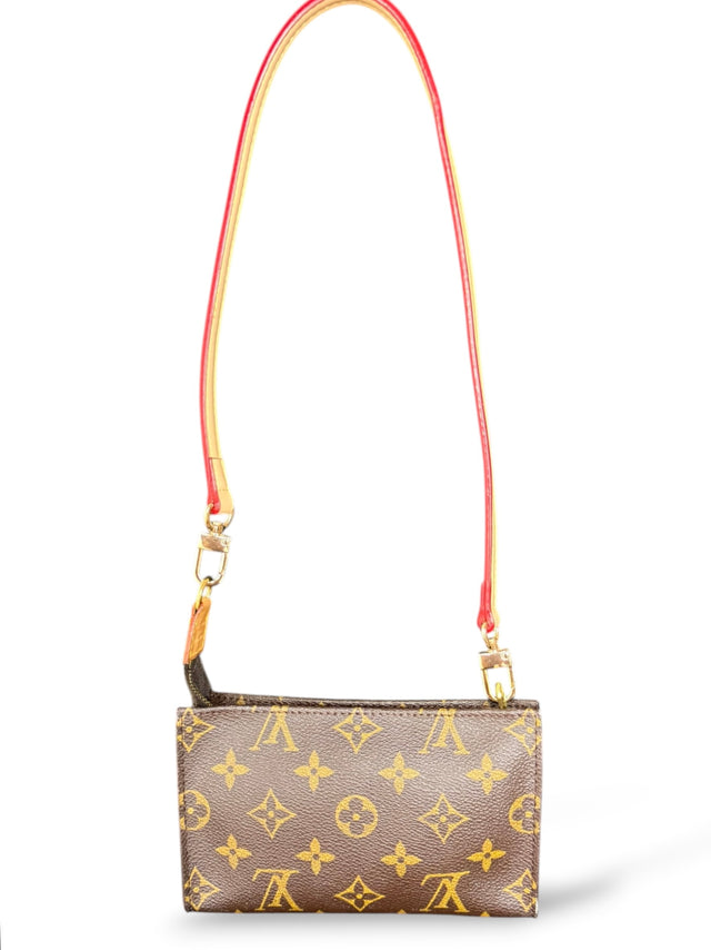 Louis Vuitton Baguette Pochette Accessoires Handtasche Monogram Braun