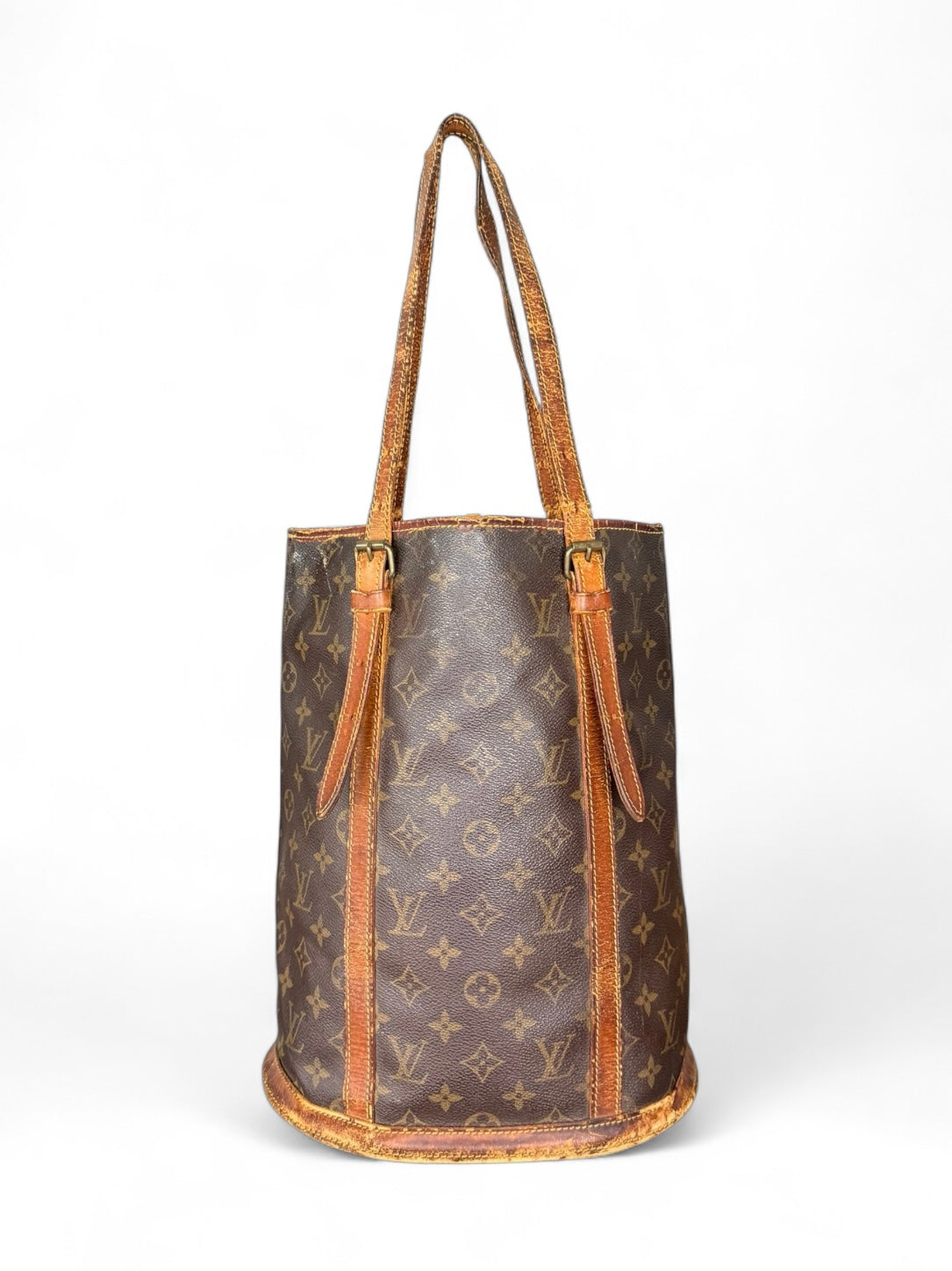 Louis Vuitton Bucket GM Handtasche Shopper Monogram Braun