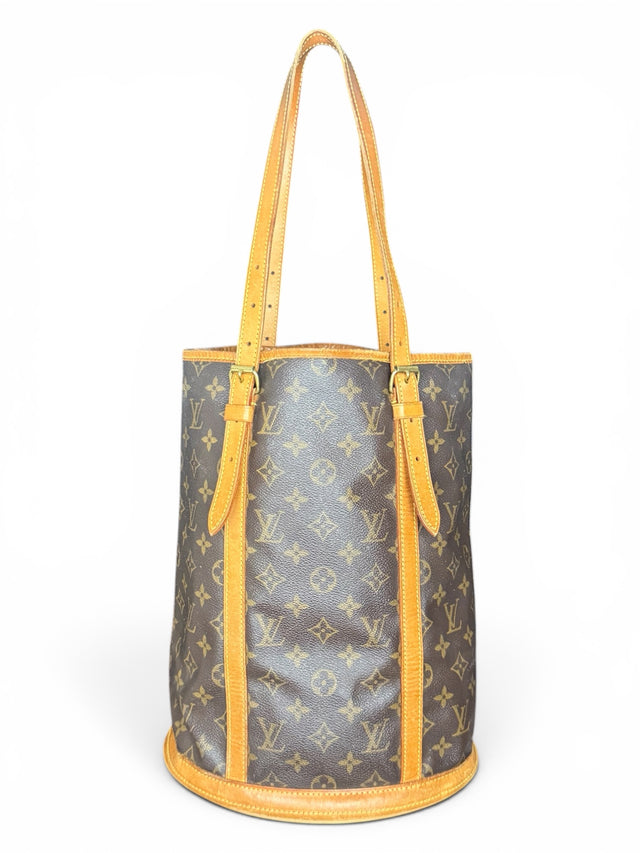 Louis Vuitton Bucket GM Handtasche Shopper Monogram Braun