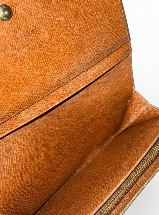 Louis Vuitton Tresor Geldbeutel Geldbörse Portemonnaie Portmonee