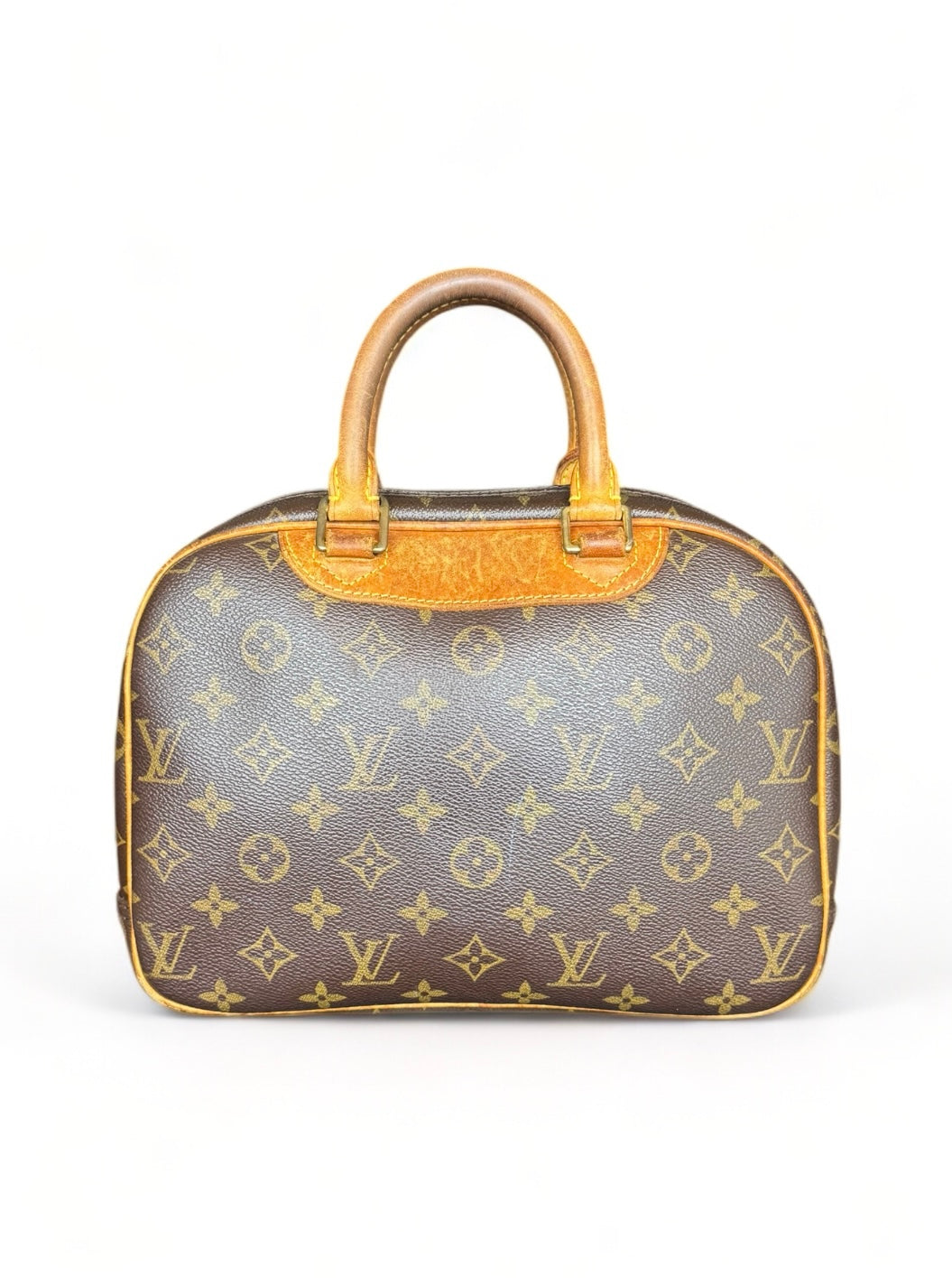 Louis Vuitton Deauville Mini Handtasche Monogram Braun