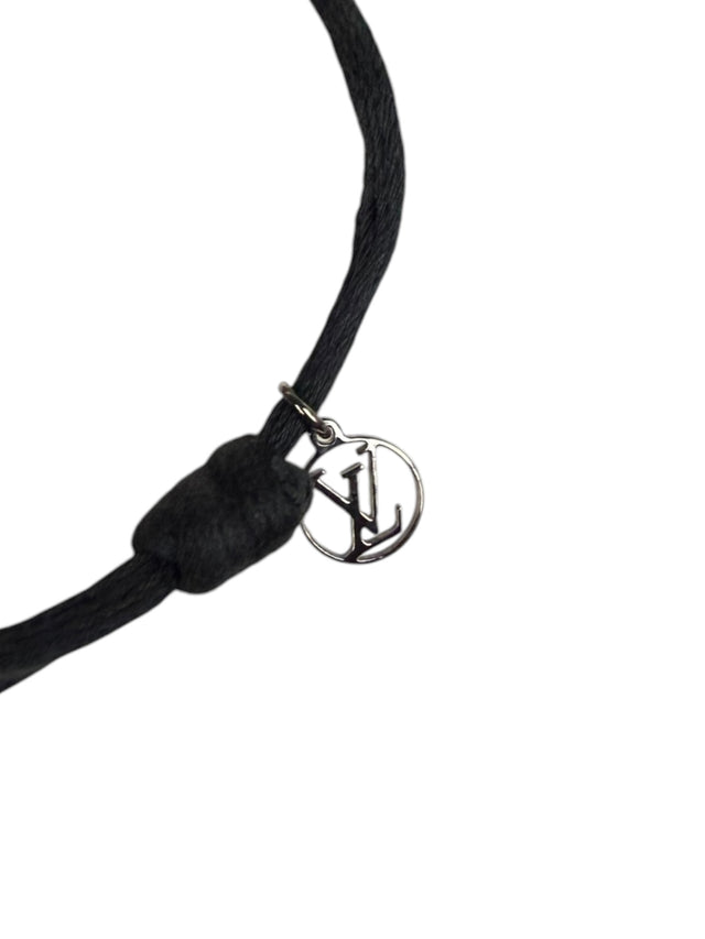 Louis Vuitton Lockit Unicef Armband Silber Schwarz