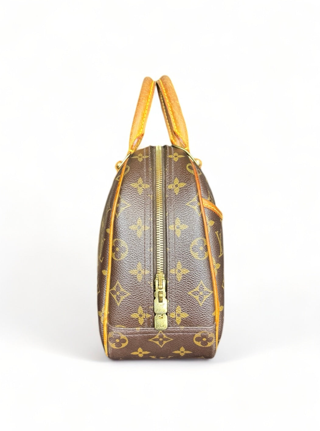 Louis Vuitton Deauville Mini Handtasche Monogram Braun
