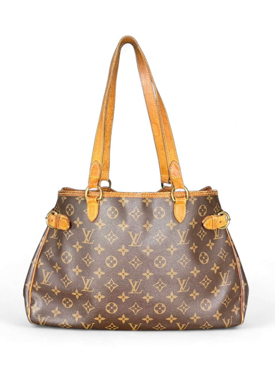 Louis Vuitton Batignolles Horizontal Handtasche Monogram Braun
