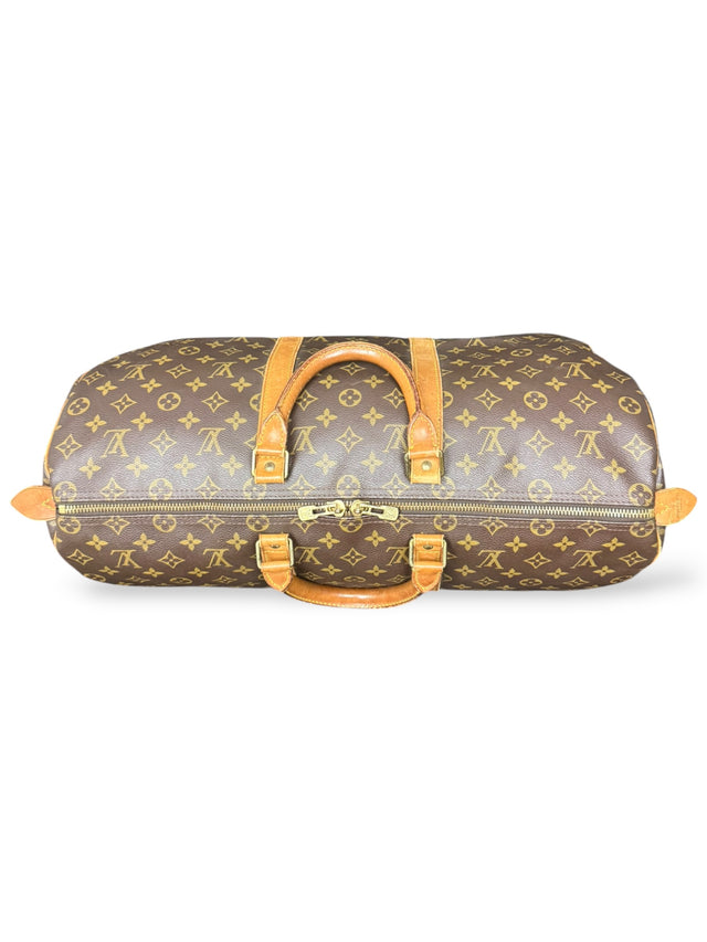 Louis Vuitton Keepall 50 Reisetasche Weekender Tasche Monogram Braun