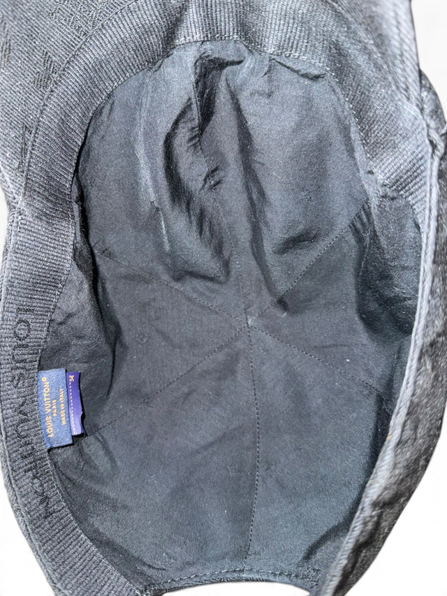 Louis Vuitton Cap Mütze Denim Schwarz